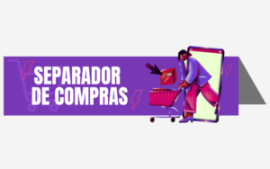 Separador de compras supermercado