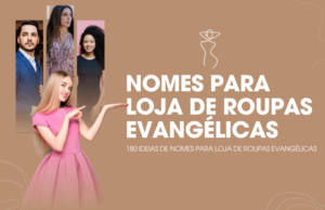 Nomes para loja de roupas evangélicas
