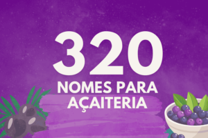 Nomes para Açaiteria