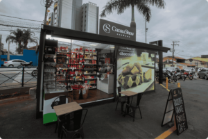 Quanto custa uma franquia da Cacau Show Container