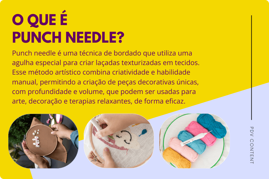 O que é Punch needle