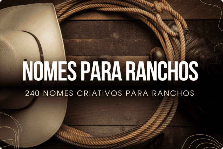Nomes para Ranchos
